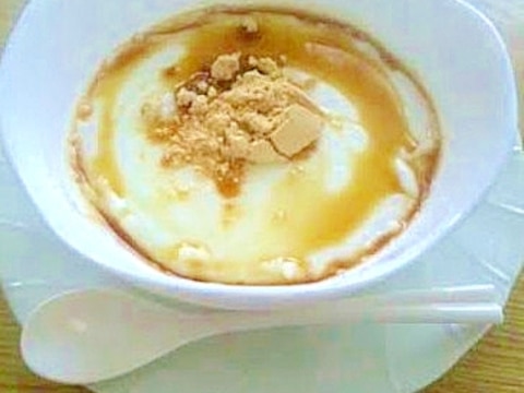 レンジで簡単 おひとり様くずもちプリン レシピ 作り方 By Nana Po 楽天レシピ